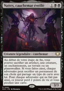 Nattes, cauchemar �veill� - Edge of Eternities Commander Decks