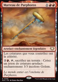 Marteau de Purphoros - Edge of Eternities Commander Decks