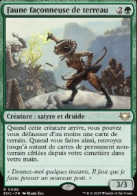 Faune fa�onneuse de terreau - Edge of Eternities Commander Decks