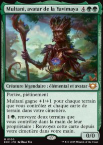 Multani, avatar de la Yavimaya - Edge of Eternities Commander Decks