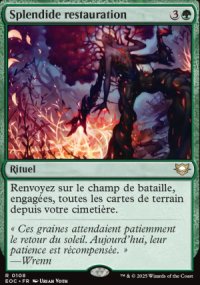 Splendide restauration - Edge of Eternities Commander Decks