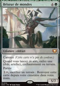 Briseur de mondes - Edge of Eternities Commander Decks