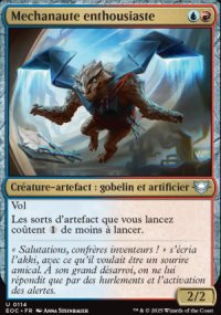 Mechanaute enthousiaste - Edge of Eternities Commander Decks