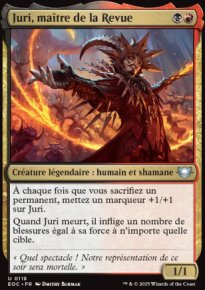 Juri, ma�tre de la Revue - Edge of Eternities Commander Decks