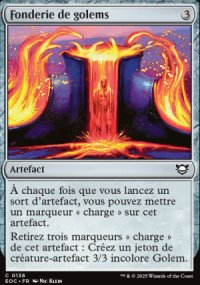 Fonderie de golems - Edge of Eternities Commander Decks