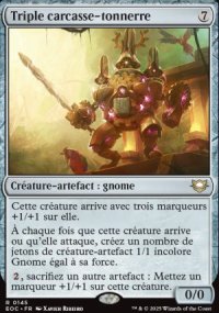 Triple carcasse-tonnerre - Edge of Eternities Commander Decks