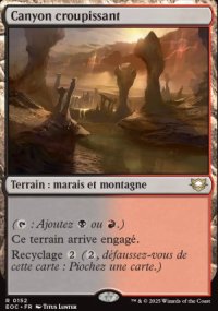 Canyon croupissant - Edge of Eternities Commander Decks