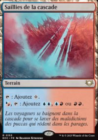 Saillies de la cascade - Edge of Eternities Commander Decks