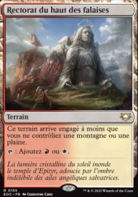 Rectorat du haut des falaises - Edge of Eternities Commander Decks