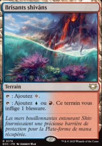 Brisants shiv�ns - Edge of Eternities Commander Decks