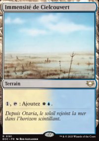 Immensit� de Cielcouvert - Edge of Eternities Commander Decks
