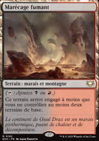 Mar�cage fumant - Edge of Eternities Commander Decks