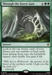 Through the Forest Gate - The Hobbit