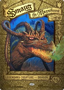 Smaug le magnifique - The Hobbit
