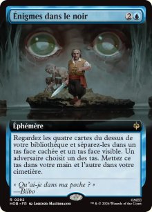 �nigmes dans le noir - The Hobbit
