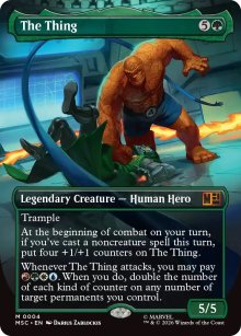 The Thing - Marvel Super Heroes Commander Decks
