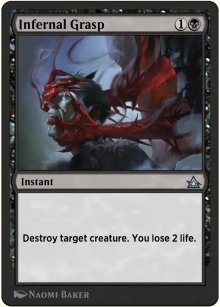 Infernal Grasp - Through the Omenpaths - Bonus sheet