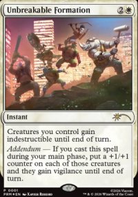 Unbreakable Formation - Misc. Promos