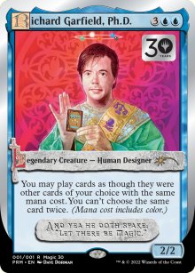 Richard Garfield, docteur es philosophie - Misc. Promos