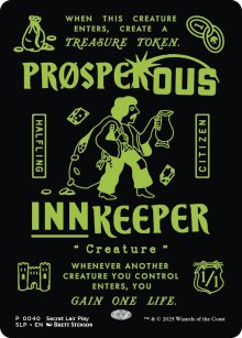 Aubergiste prospre - Misc. Promos