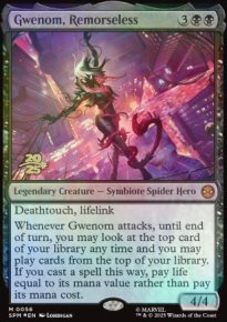 Gwenom, implacable - Prerelease Promos