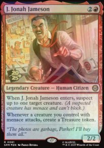 J. Jonah Jameson - Prerelease Promos