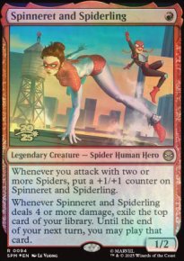 Spinneret et Spiderling - Prerelease Promos