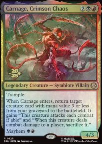 Carnage, chaos �carlate - Prerelease Promos