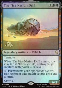 Foreuse de la Nation du Feu - Prerelease Promos