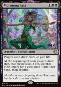 Aria chantematin - Planeswalker symbol stamped promos