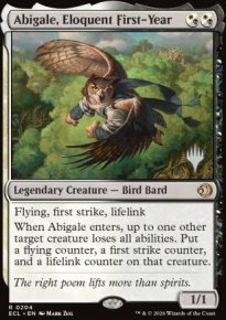 Abrise, premi�re ann�e �loquente - Planeswalker symbol stamped promos