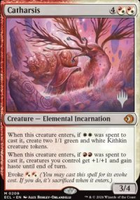 Catharsis - Planeswalker symbol stamped promos