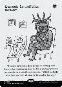 Consultation d�moniaque - Secret Lair Countdown Kit