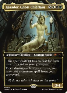Karador, chef de clan fantme - Secret Lair
