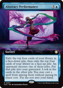 Abstract Performance - Secrets of Strixhaven Commander Decks