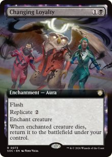 Changing Loyalty - Secrets of Strixhaven Commander Decks