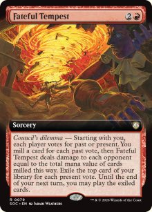 Fateful Tempest - Secrets of Strixhaven Commander Decks