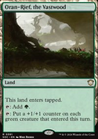 Oran-Rief, the Vastwood - Secrets of Strixhaven Commander Decks
