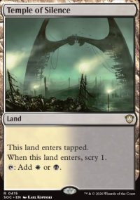 Temple of Silence - Secrets of Strixhaven Commander Decks