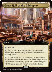 Great Hall of the Biblioplex - Secrets of Strixhaven