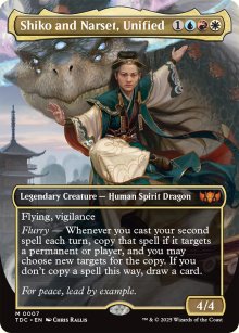 Shiko and Narset, Unified - Tarkir: Dragonstorm Commander Decks