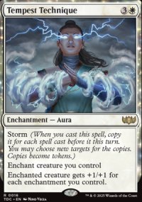 Tempest Technique - Tarkir: Dragonstorm Commander Decks
