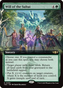 Will of the Sultai - Tarkir: Dragonstorm Commander Decks