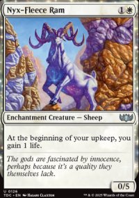 Nyx-Fleece Ram - Tarkir: Dragonstorm Commander Decks