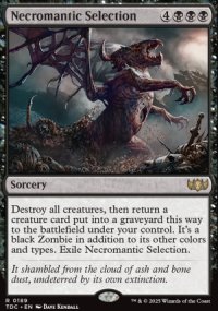Necromantic Selection - Tarkir: Dragonstorm Commander Decks