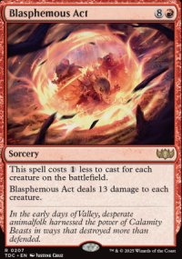 Blasphemous Act - Tarkir: Dragonstorm Commander Decks