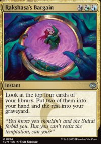 Rakshasa's Bargain - Tarkir: Dragonstorm