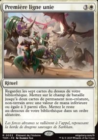 Premire ligne unie - Tarkir: Dragonstorm
