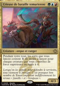 Crieuse de bataille temurienne - Tarkir: Dragonstorm