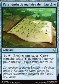Parchemin de ma�trise de l'Eau - Avatar: The Last Airbender